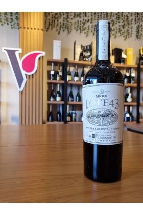 Vinho Tinto Miolo Lote 43 Merlot | Cabernet Sauvignon 2022 750 Ml (lançamento)