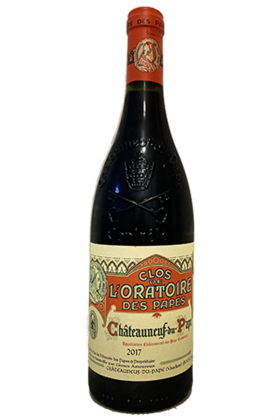 Vinho Tinto Chateauneuf-Du- Pape Clos de L’oratoire Des Papes 2017 750 Ml